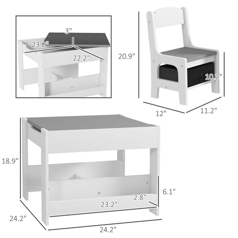 Kids Table and Chair Set for Creative Play and Learning