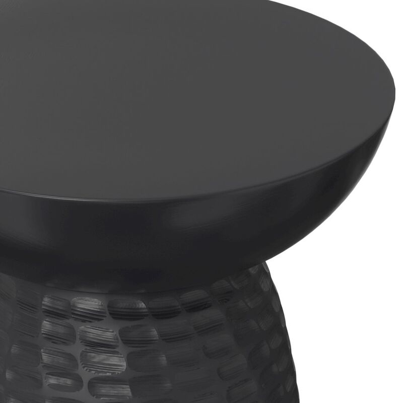 Simpli Home Boyd Solid Mango Wood Wooden Accent Table In Black