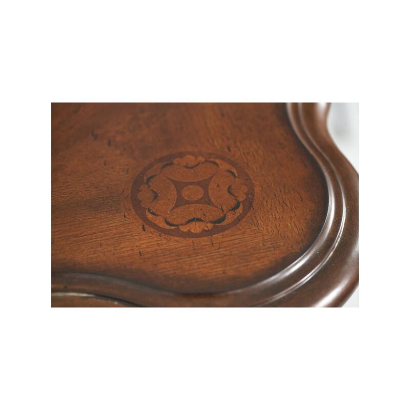 Michael Amini Villa Valencia Sideboard with Mirror - Classic Chestnut
