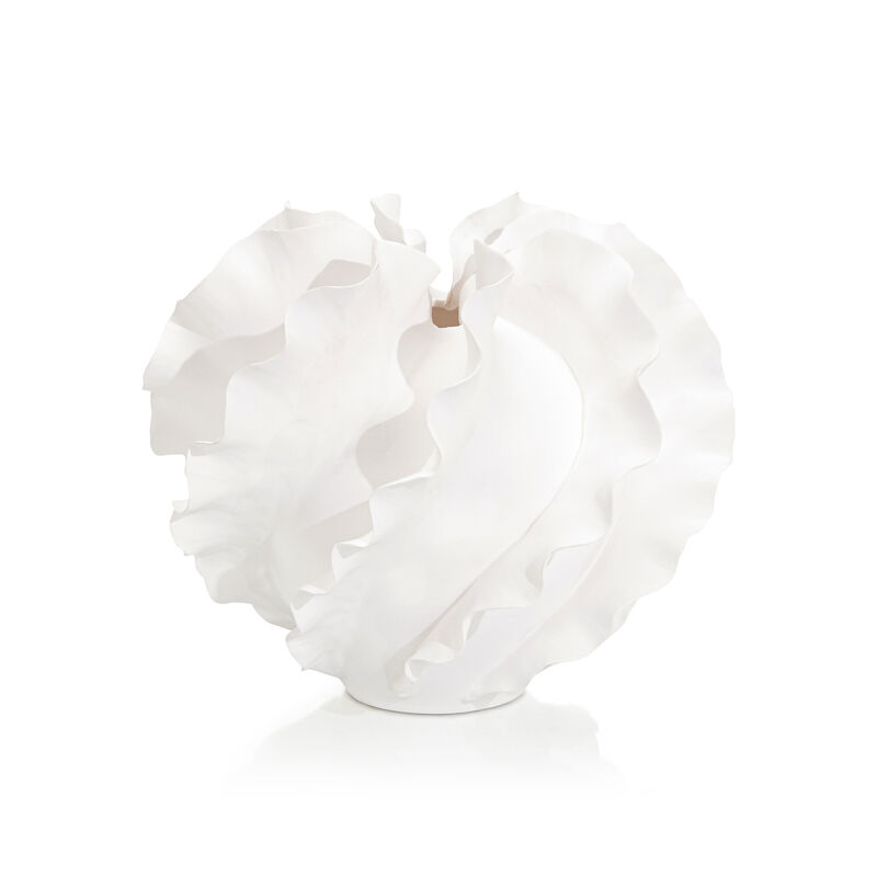Flirren Small White Vase