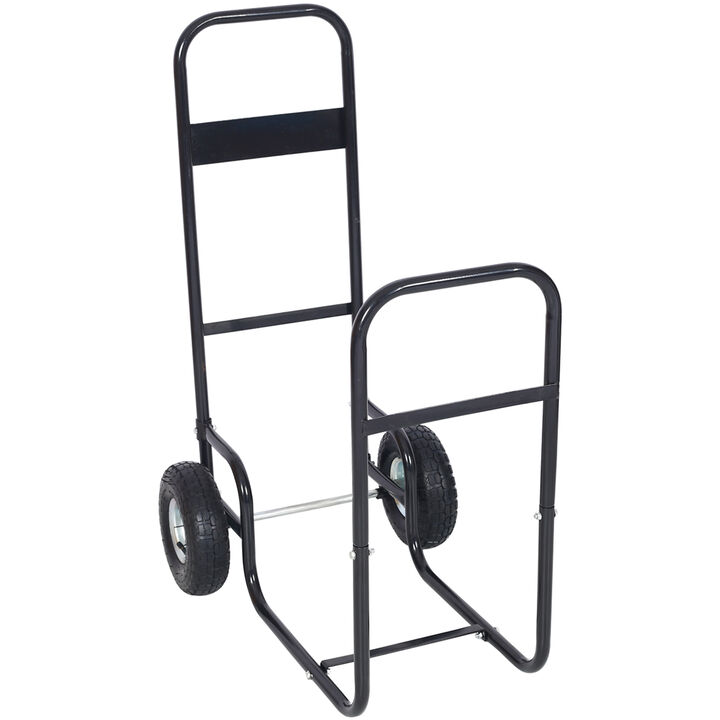 Streamdale Multipurpose Firewood & Heavy-Duty Cart with 200lb Capacity