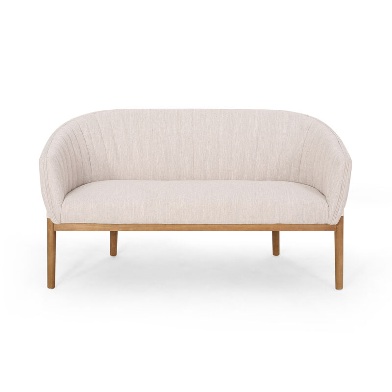 Merax Mid Century Modern Loveseat Accent Chairs