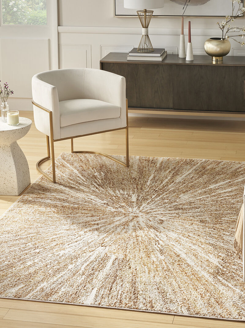Ambiance AMI01 Ivory/Gold 7'10" x 9'10" Rug