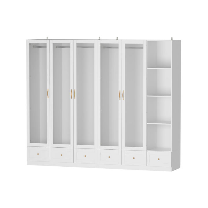 Modular Closet System Wardrobe Units Armoires Home Organization
