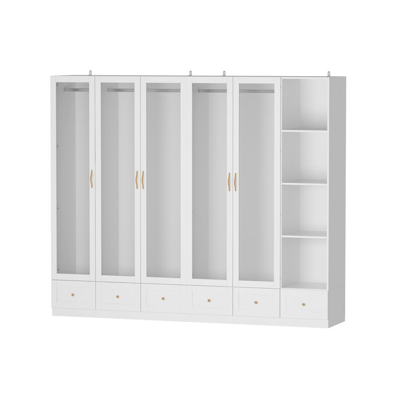 Modular Closet System Wardrobe Units Armoires Home Organization