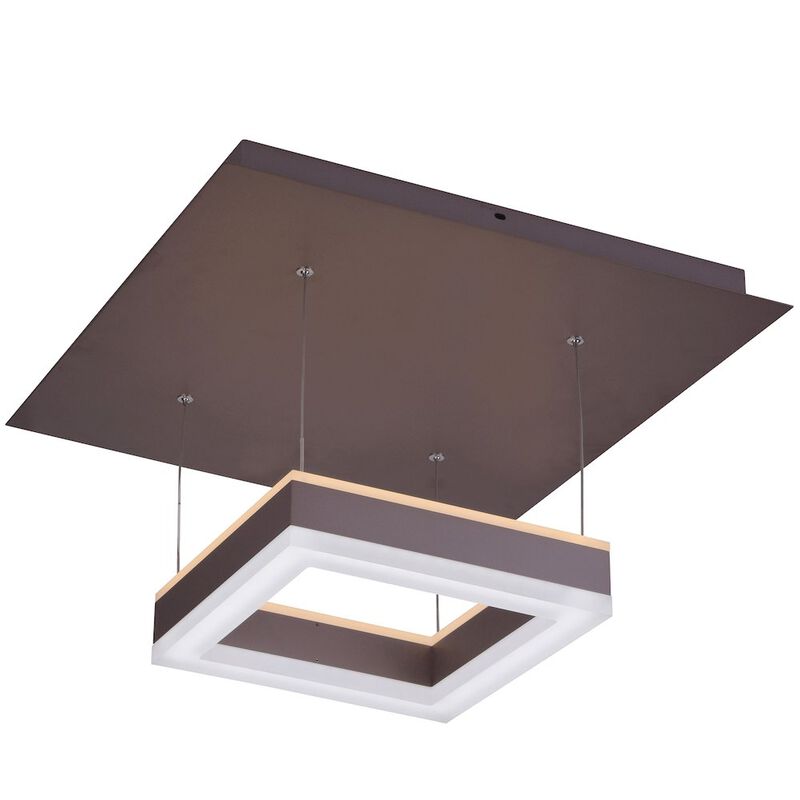 VONN Lighting 11” Wi-Fi-Enabled Tunable White Color-Changing LED Pendant Ceiling Fixture