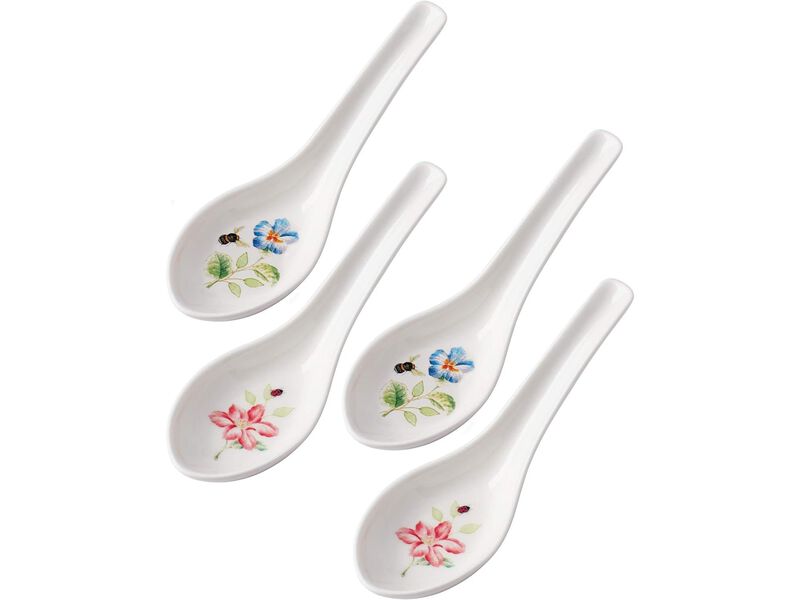 Lenox Butterfly Meadow Soup Spoon Set, Multi