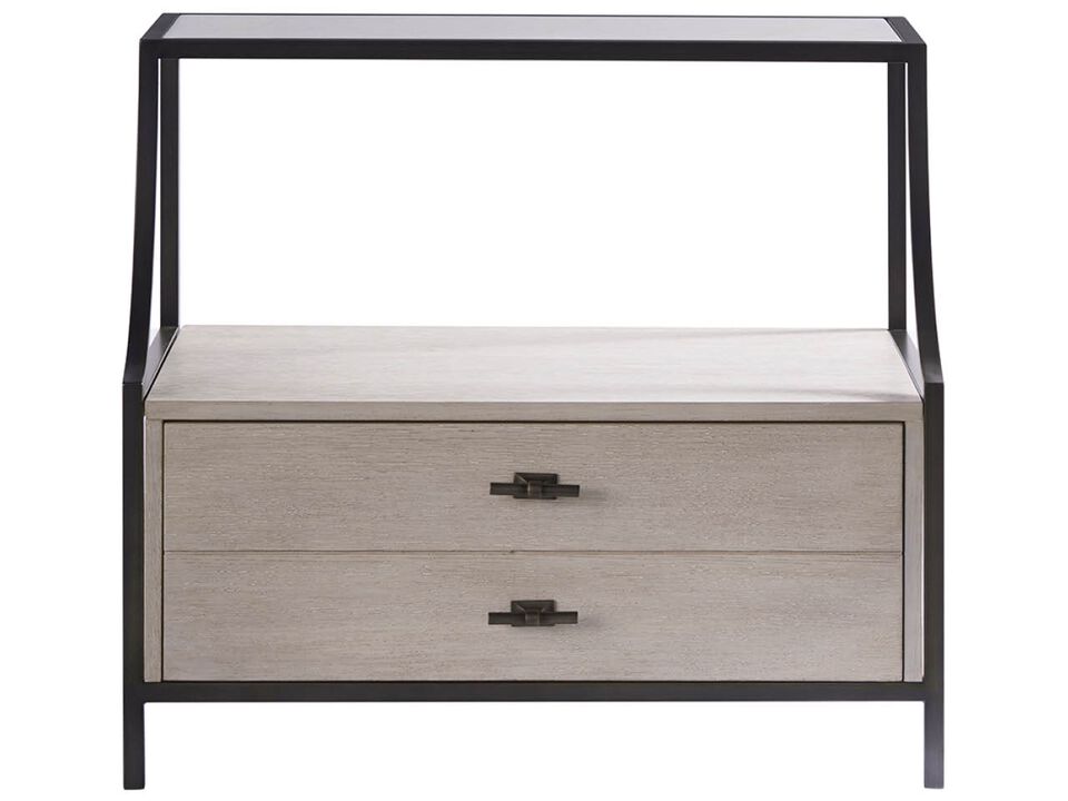 Stone Top Nightstand