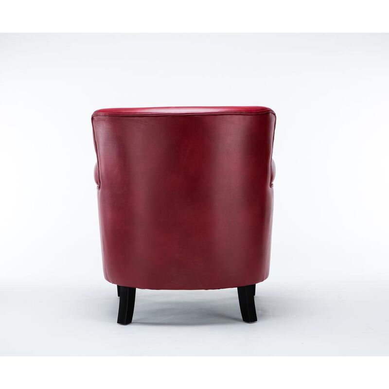 Comfort Pointe Holly Red Club Chair