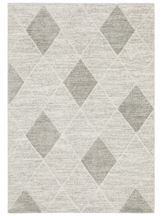Cambria 3'3" x 5' Grey Rug