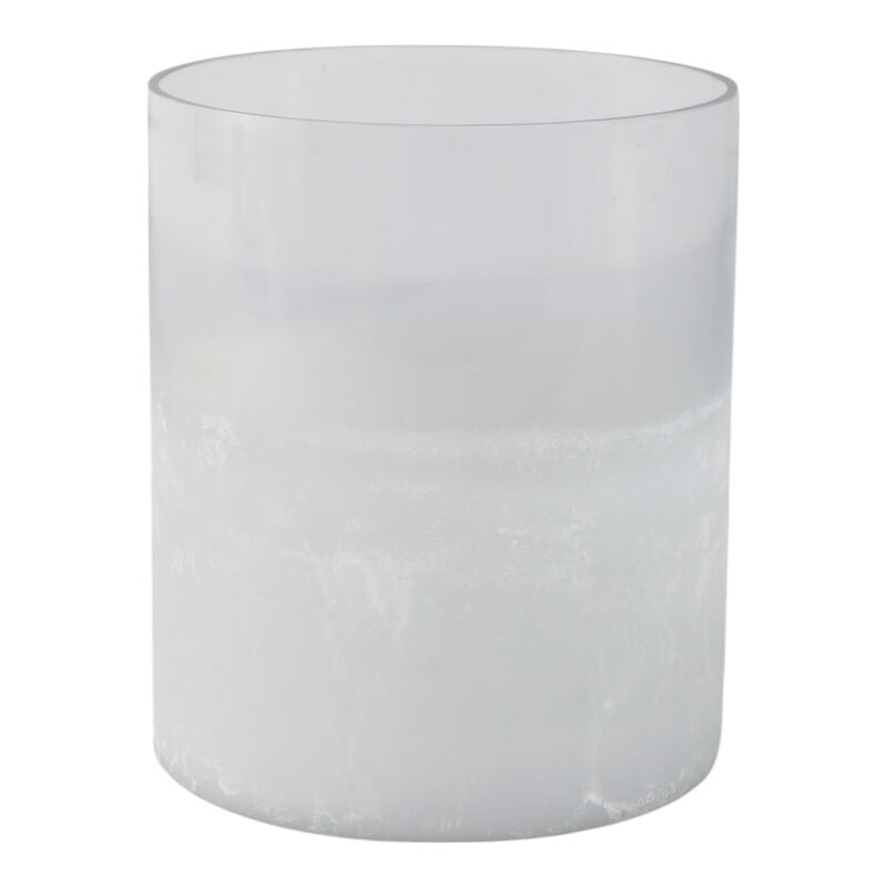 6x5" Frosted Bottom Hurricane