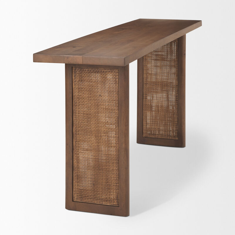 Grier Brown Console Table