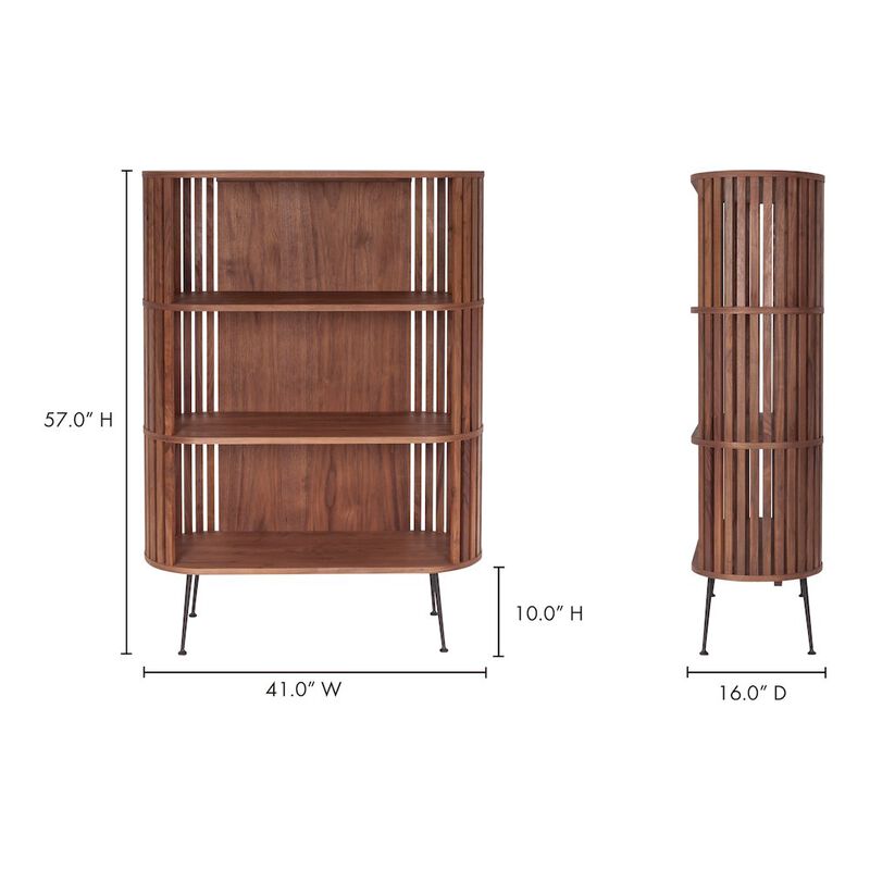 Moe's Home Collection Henrich Bookshelf