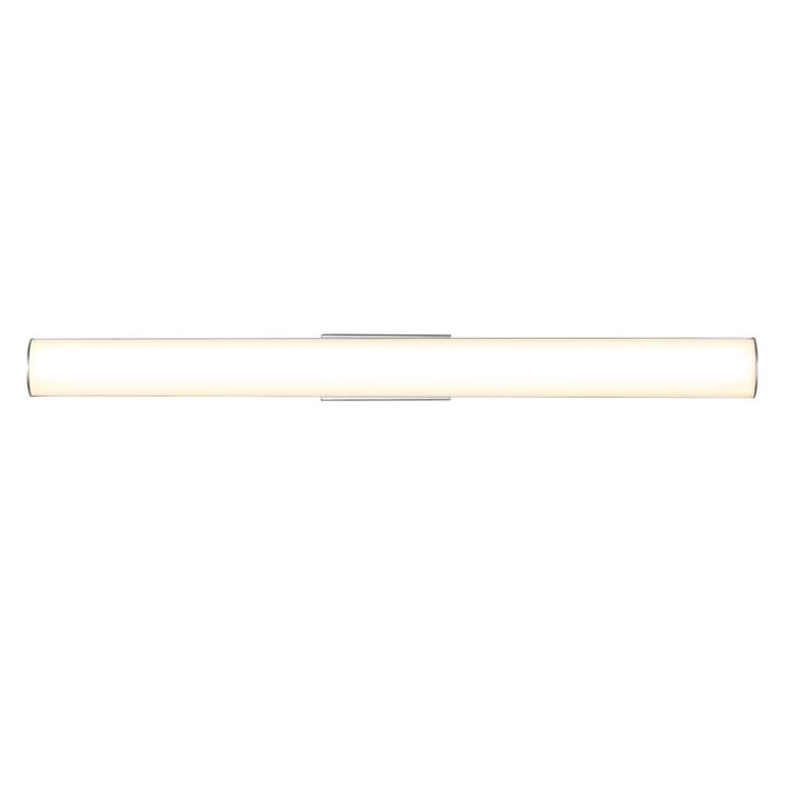 VONN Lighting Integrated AC LED ADA Compliant Bathroom Wall Lighting Fixture in Silver