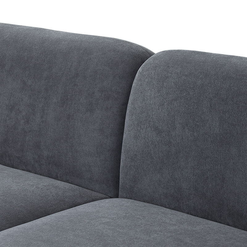 Merax Upholstered Loveseat 2 Seats Sofa
