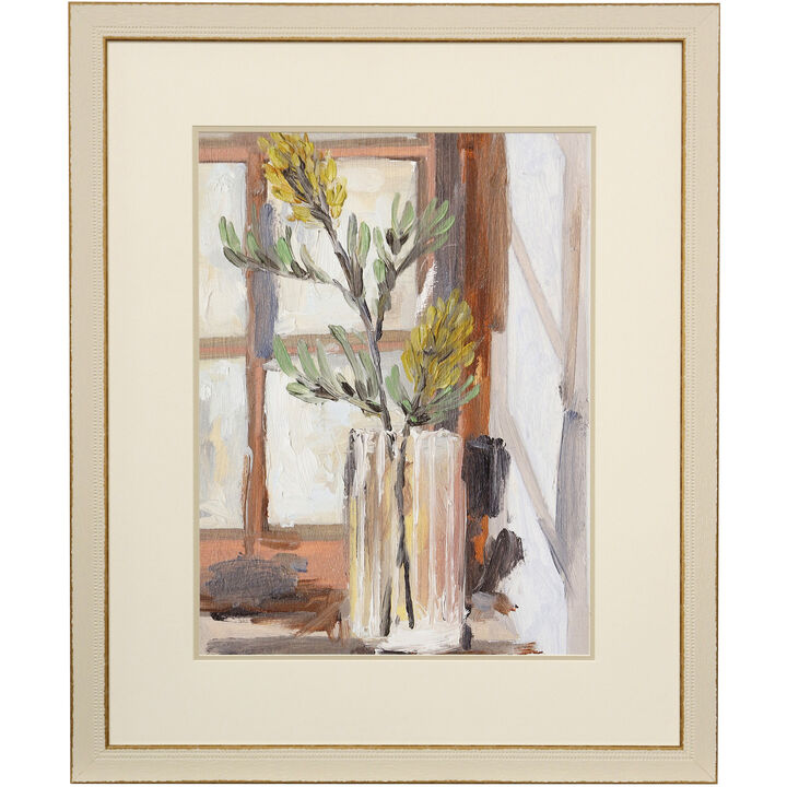 By The Window II Framed Print