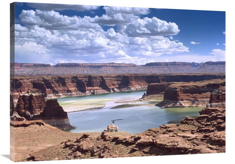 Lake Powell, Glen Canyon National Recreation Area, Utah-Canvas Art-40x30