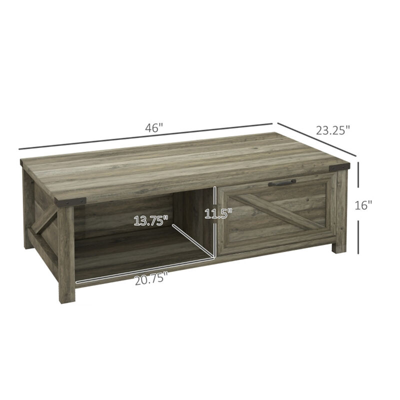 Modern Coffee Table with Storage – Stylish and Functional Design for Living Room