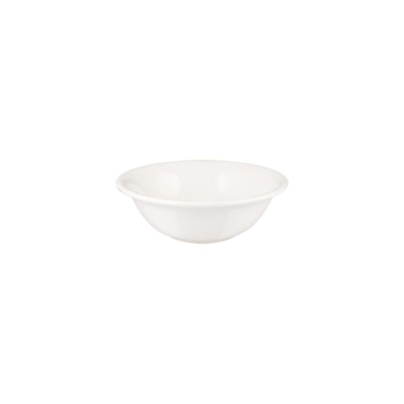 Gourmet dia.6.25" h:2" 13 oz. Round Warm White Porcelain Bowl (Set of 4)