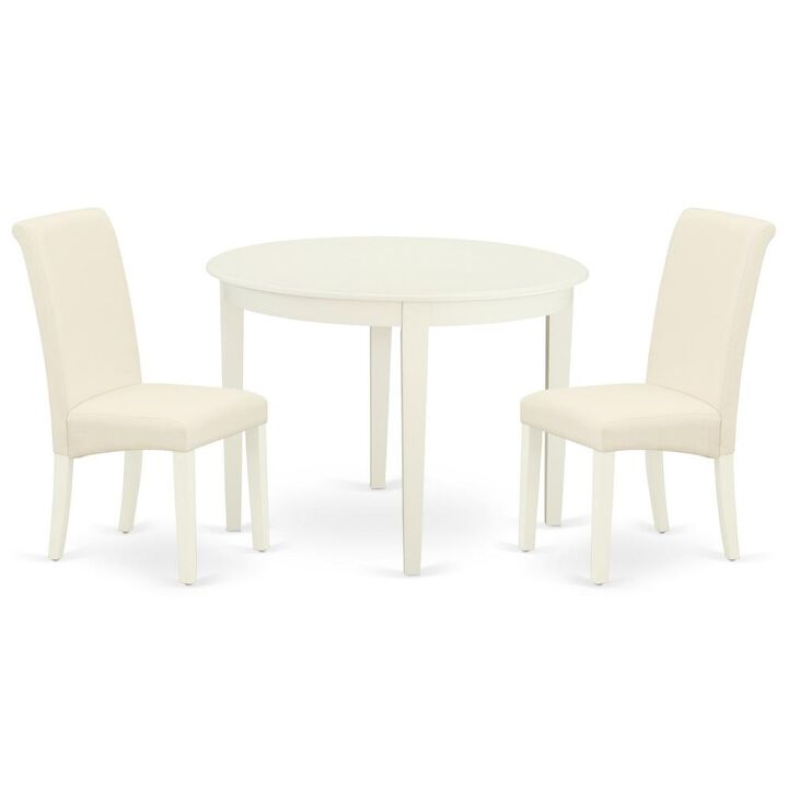 Dining Room Set Linen White