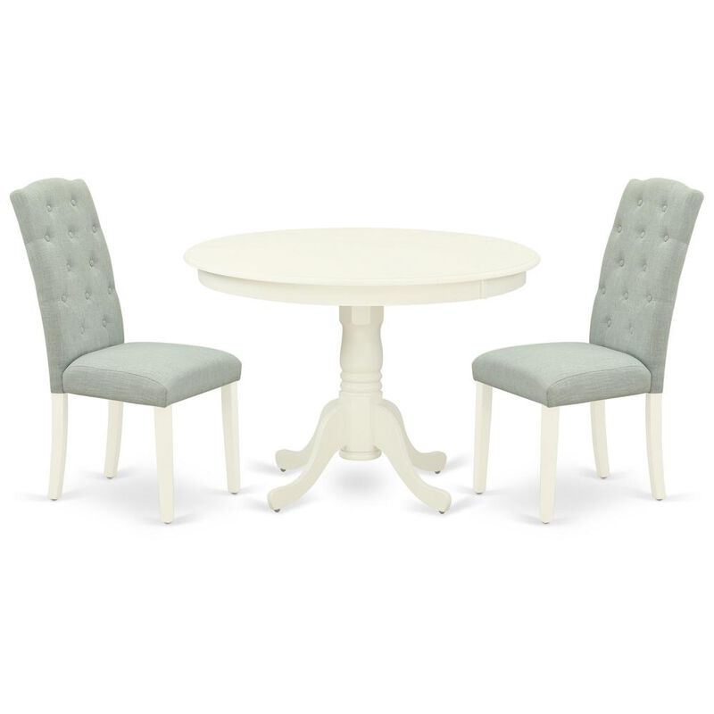 Dining Room Set Linen White