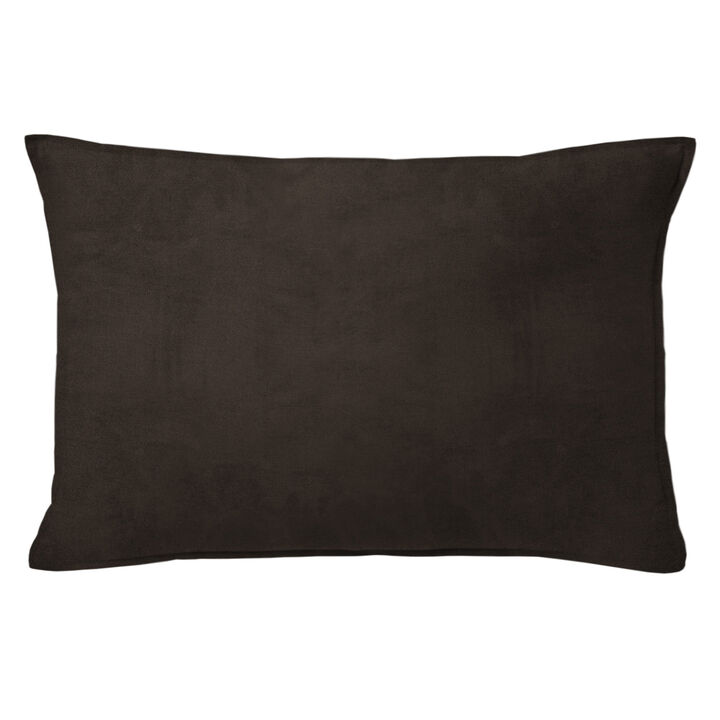 6ix Tailors Fine Linens Vanessa Chocolate Decorative Throw Pillows