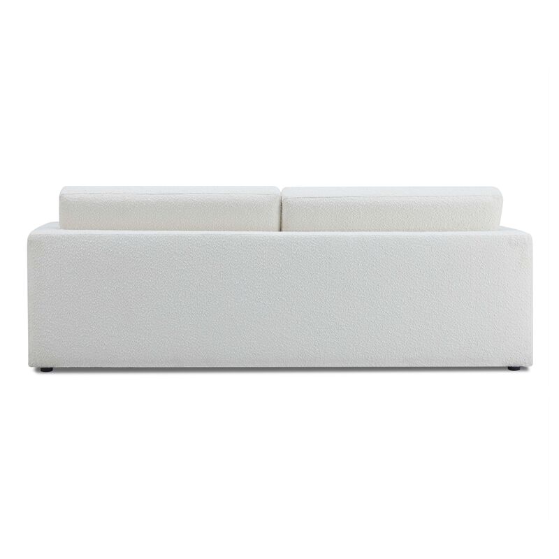 Ryan Cream Upcycled Linen Sofa Bed