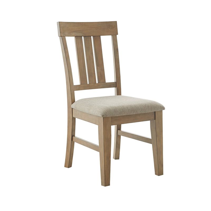 Gracie Mills Harold Contemporary Rustic Dining Chair Set of 2