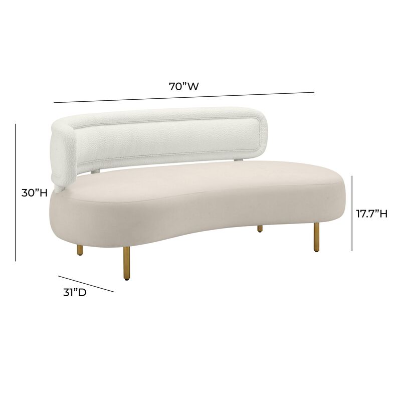 Tischa Mint Green Velvet Sofa