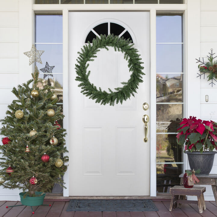 Winona Fir Artificial Christmas Wreath  36-Inch  Unlit