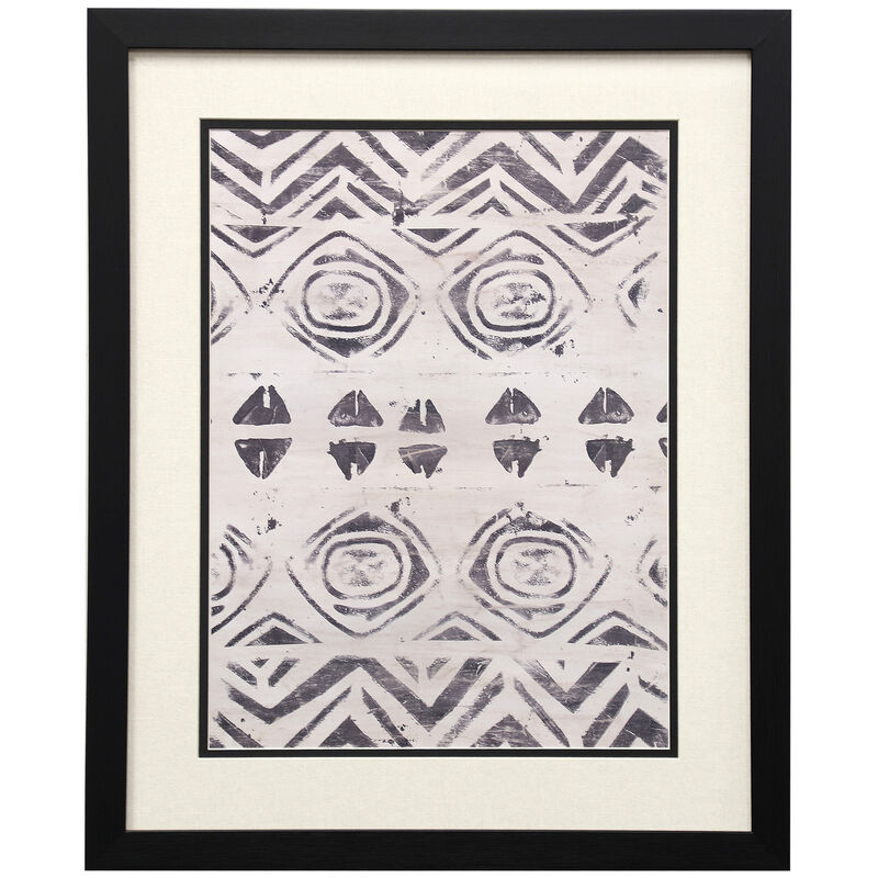 Pattern Bazaar III Framed Print