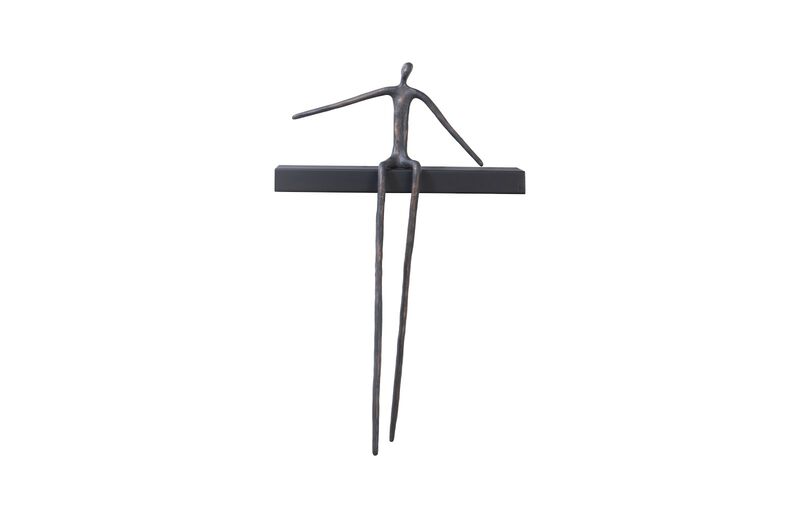 Moveable Man on Short Shelf Sitting C