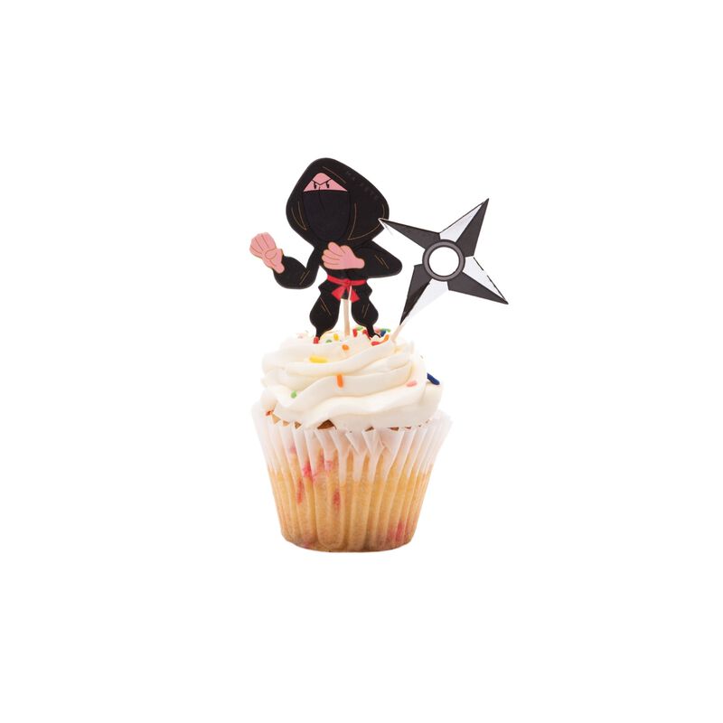 Ma Fete Ninja Cupcake Toppers