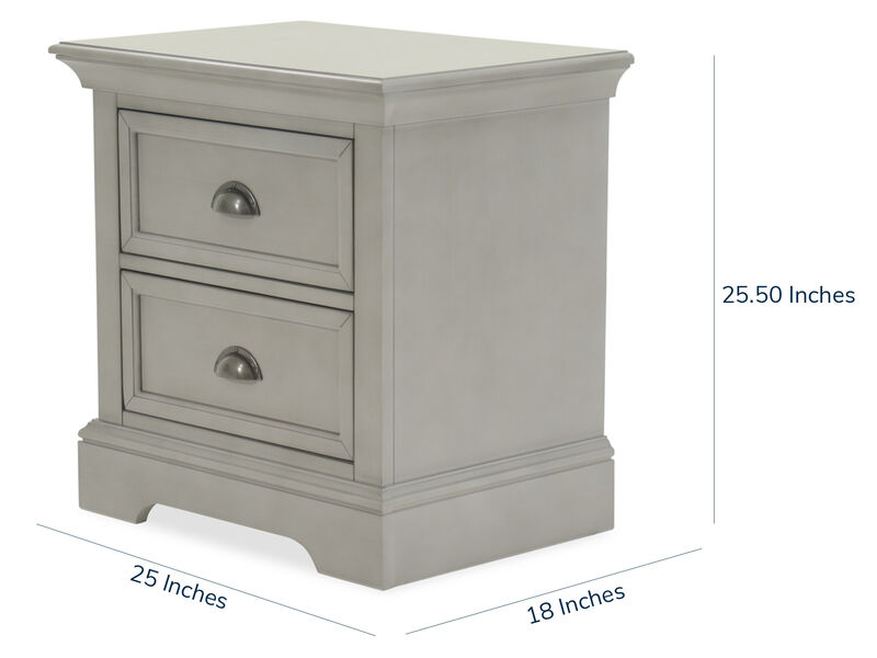 Tamarack Nightstand in Gray