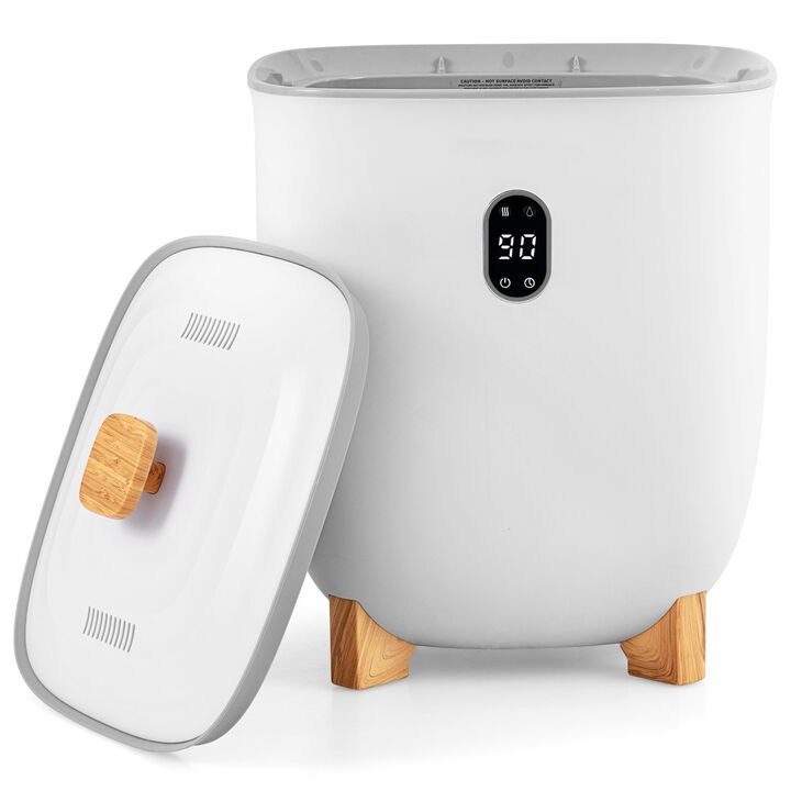 Towel Warmer Bucket with PTC Air Heater for Rapid and Even Heating