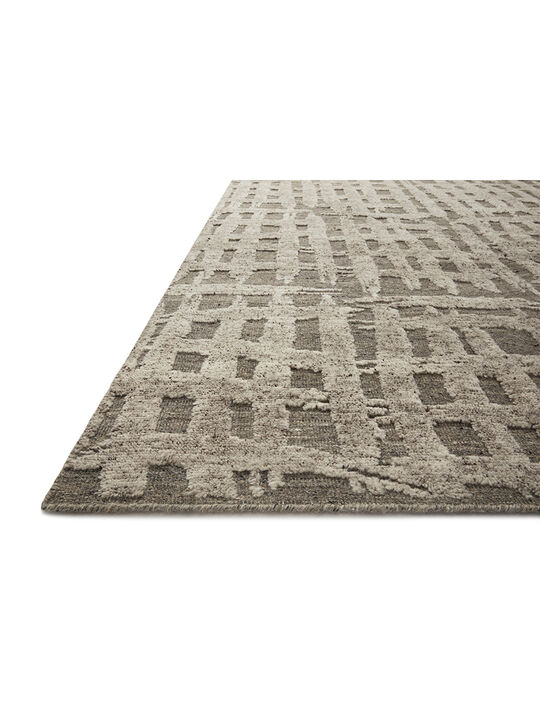 Naomi NAO07 Smoke/Ash 18" x 18" Sample Rug