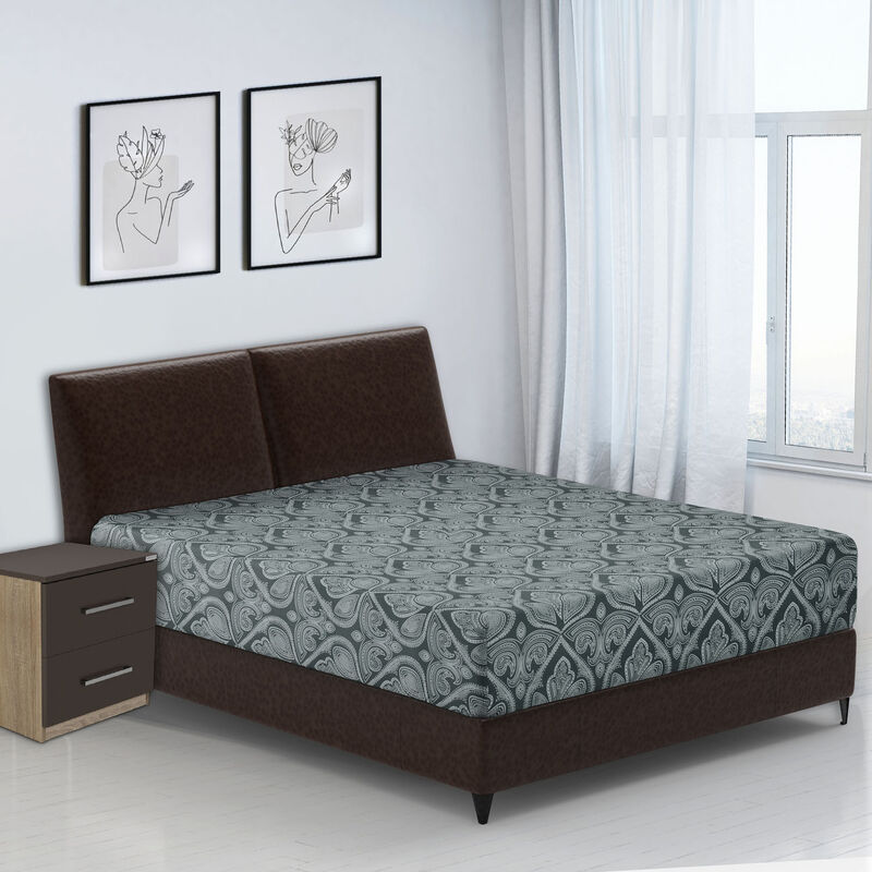 Lux Decor Collection Bed Sheets - Brushed Microfiber Paisley Sheet Set