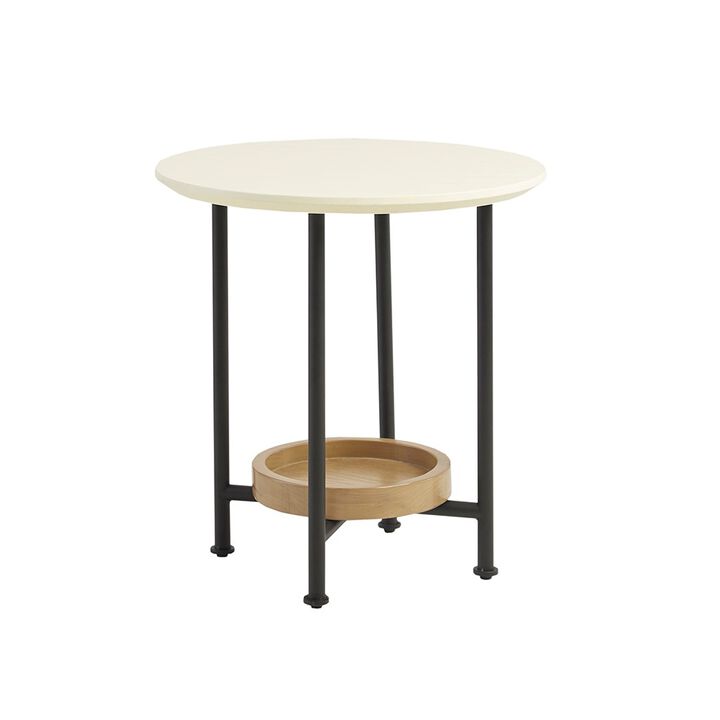 Gracie Mills Brisa Modern Oval End Table