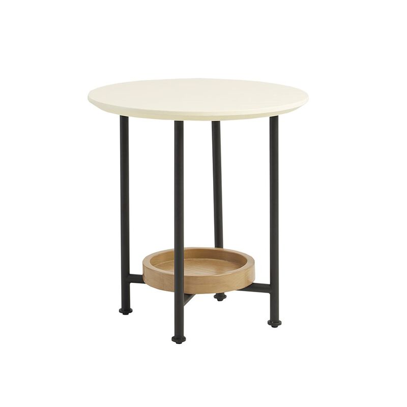 Gracie Mills Brisa Modern Oval End Table