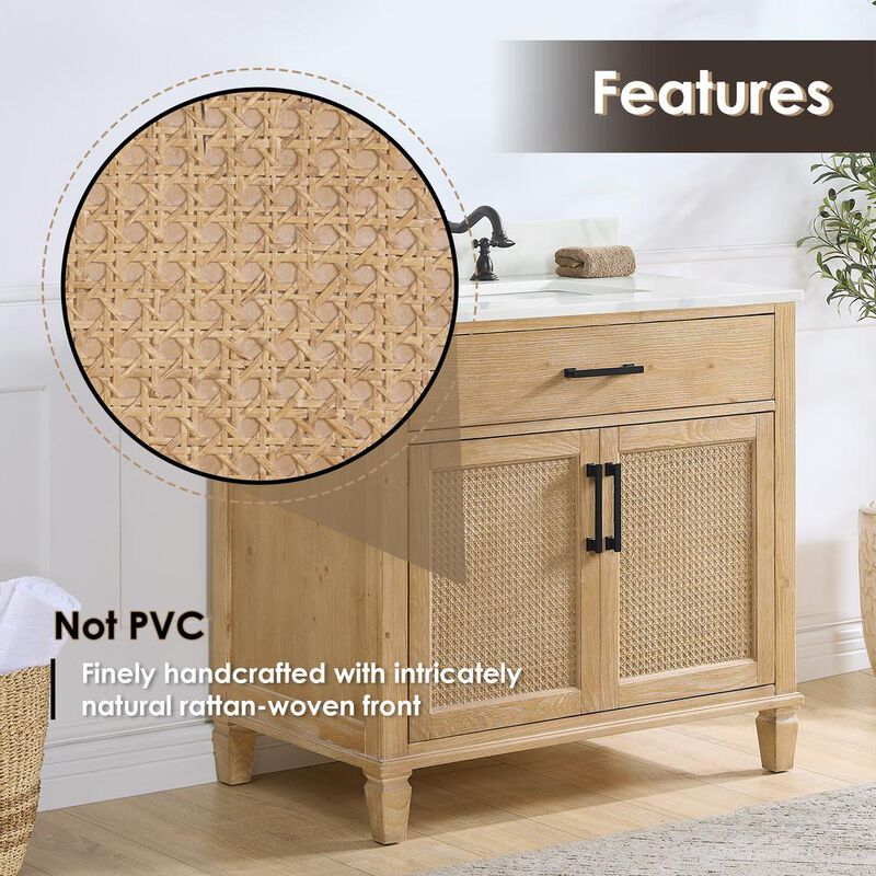 Altair Single Bathroom Cabinet Vanity Base without Top and Sink, no Mirror