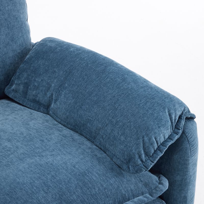 Merax Chenille Reading Armchair Accent Chair for Modern Living Room