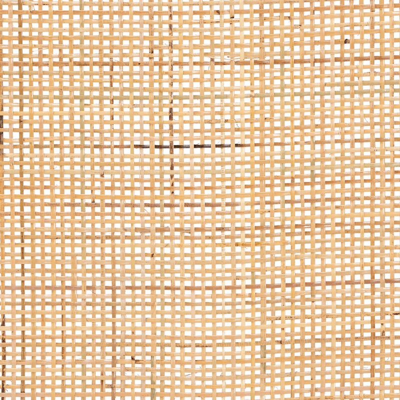 Bali & Pari Reegan Modern Bohemian Natural Rattan Queen Size Standalone Headboard