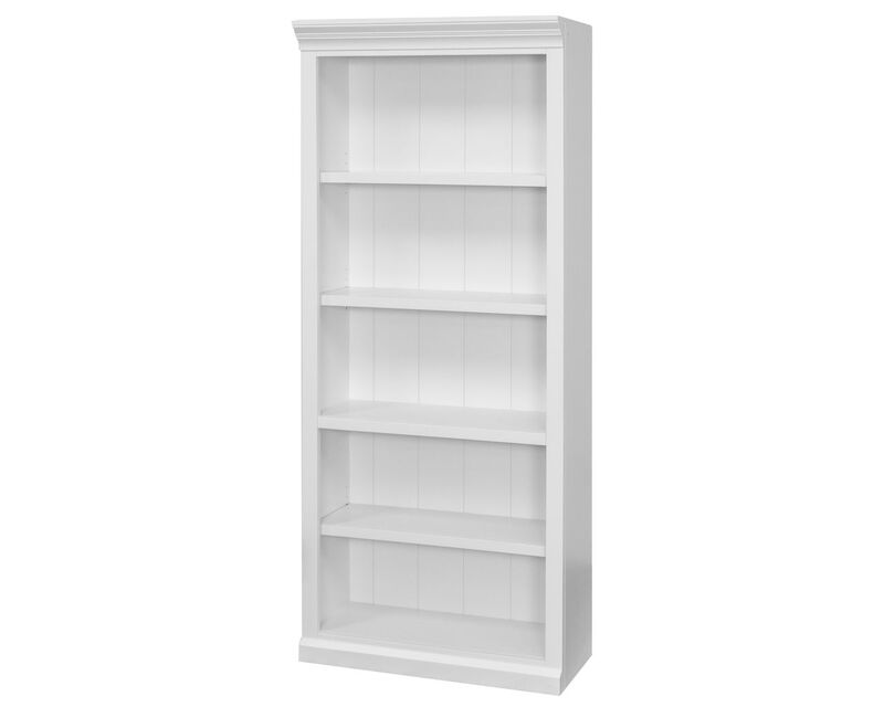 Modern Wood Open Bookcase
