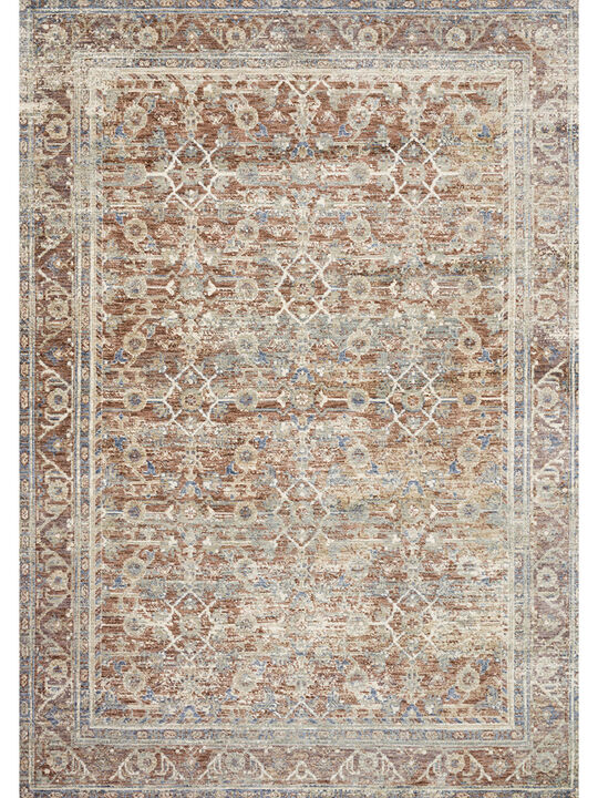 Revere REV07 Terracotta/Multi 3'9" x 5'9" Rug