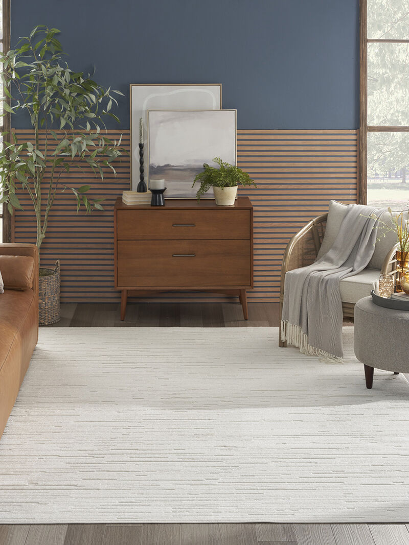 Care Free CAF04 Ivory 9'2" x 12' Rug