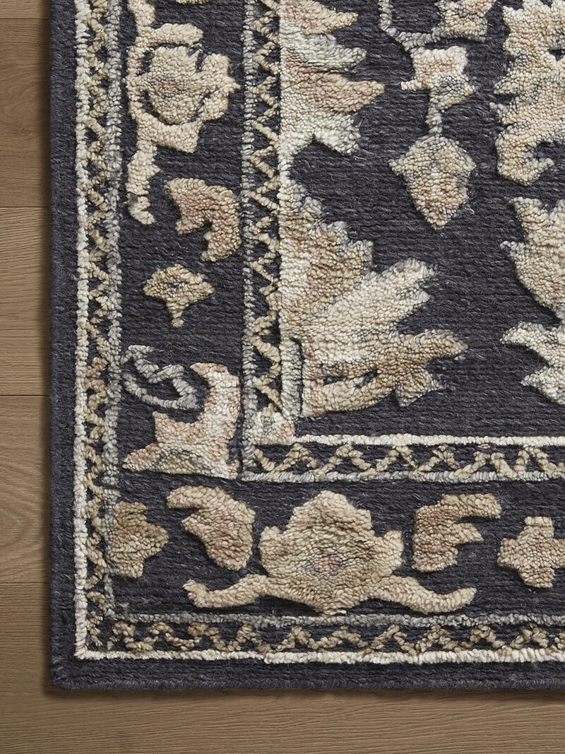 Ingrid ING-03 Navy / Multi 11''6" x 15' Rug by Magnolia Home By Joanna Gaines