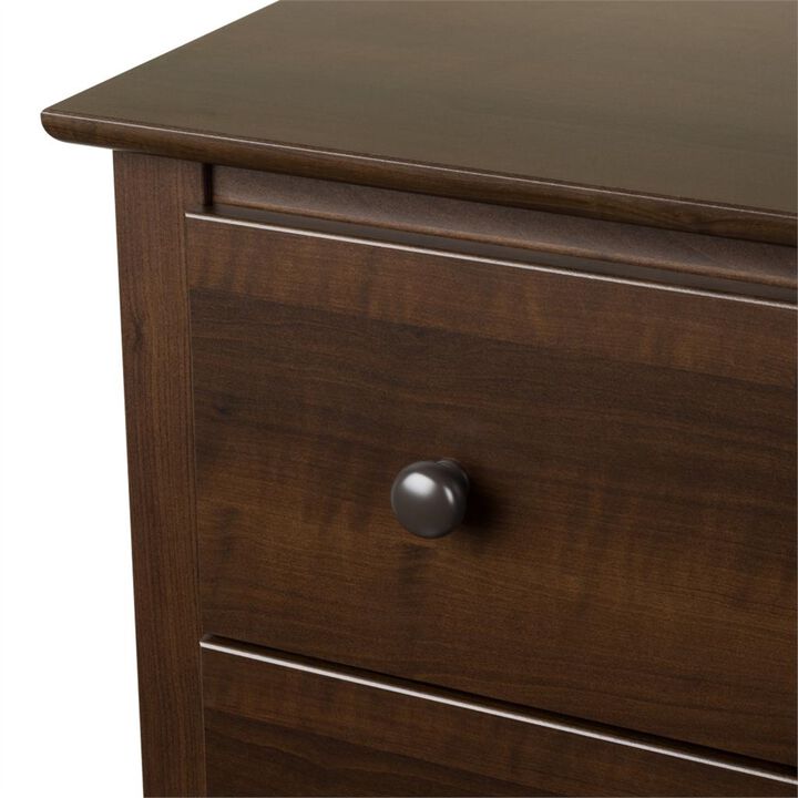 Prepac Espresso Fremont 5 Drawer Chest