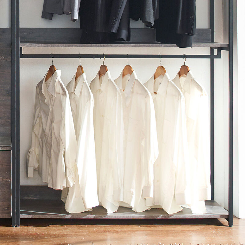 FC Design Klair Living Wood Walk-in Closet System