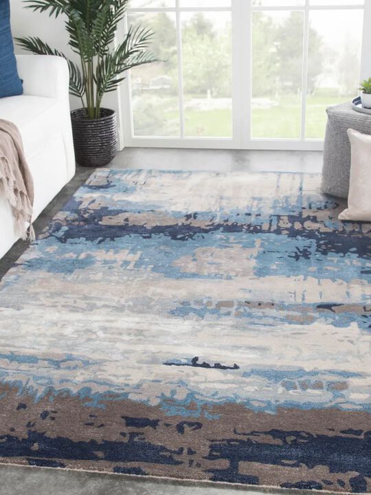 Genesis Benna Blue 6' x 9' Rug
