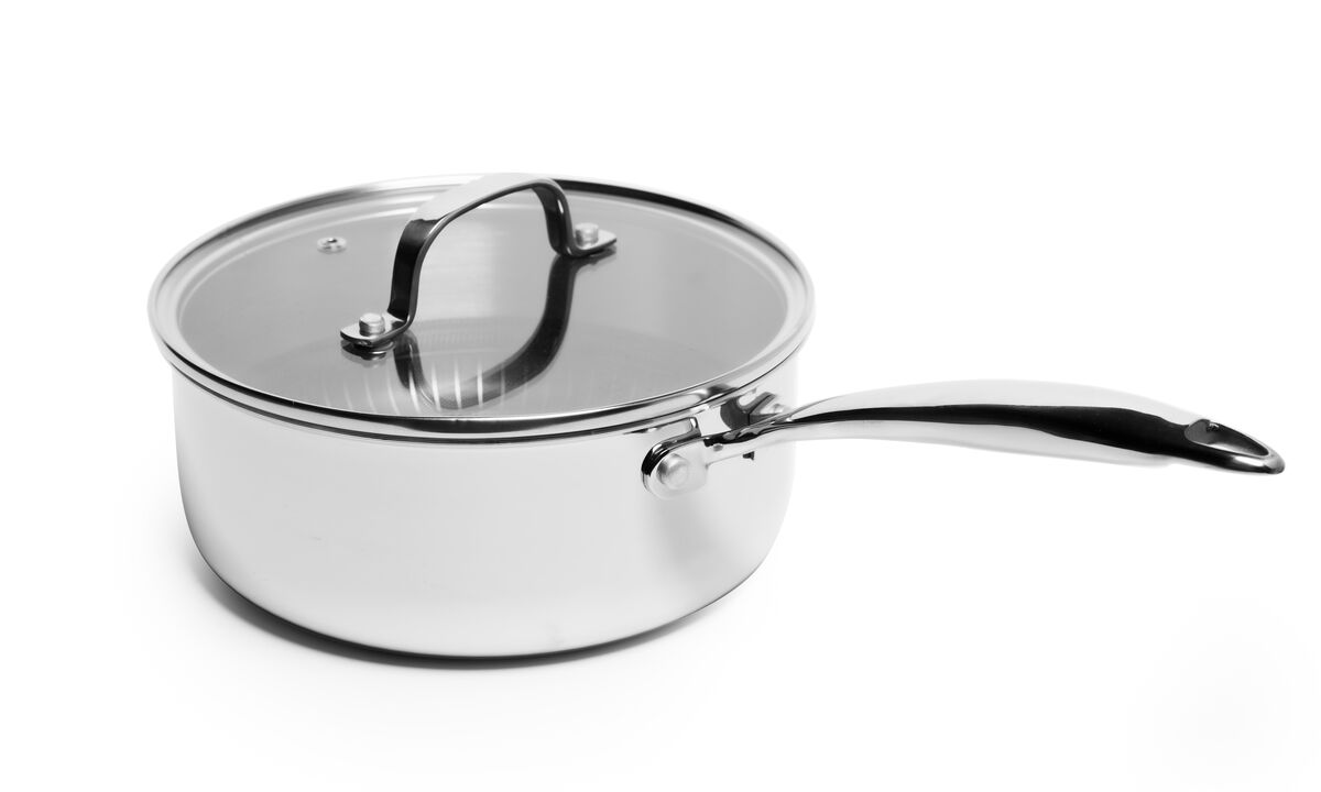 Tri-ply Stainless Steel Diamond Nonstick 9 Piece Cookware Set